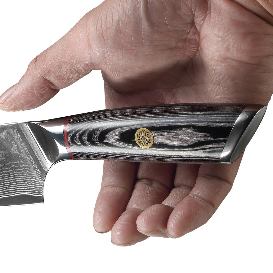 7" Chef Knife – 67-Layer Damascus Steel Kiritsuke