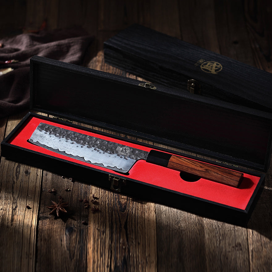 Hand-Forged Nakiri Knife