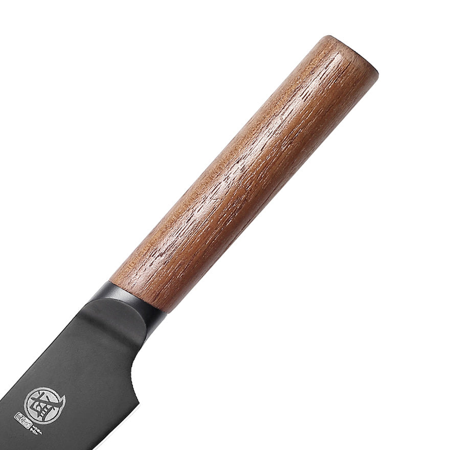 MITSUMOTO SAKARI | 4.5" Paring Knife – Black Titanium Coated Fruit Knife