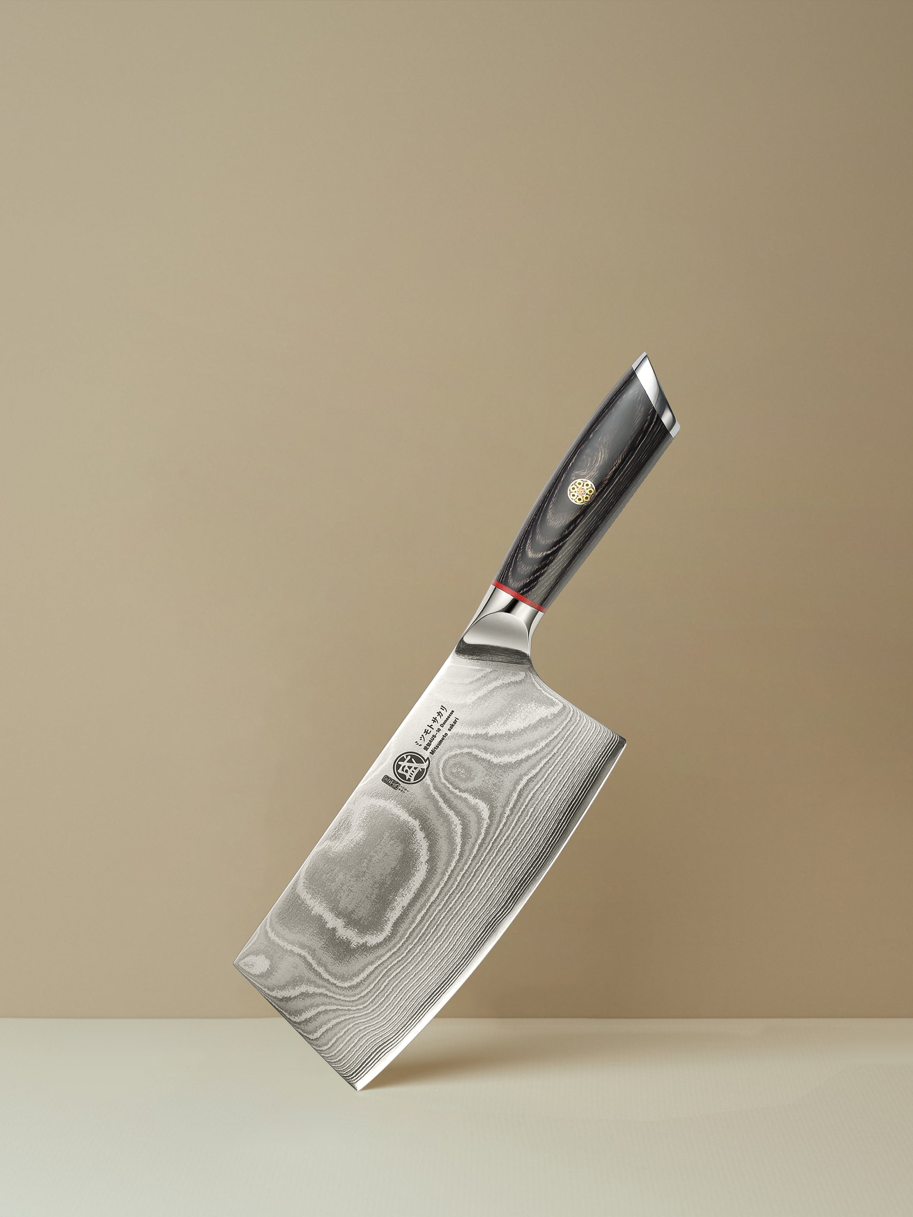 7" Cleaver Chef Knife – 67-Layer Damascus Steel Meat Boning Knife