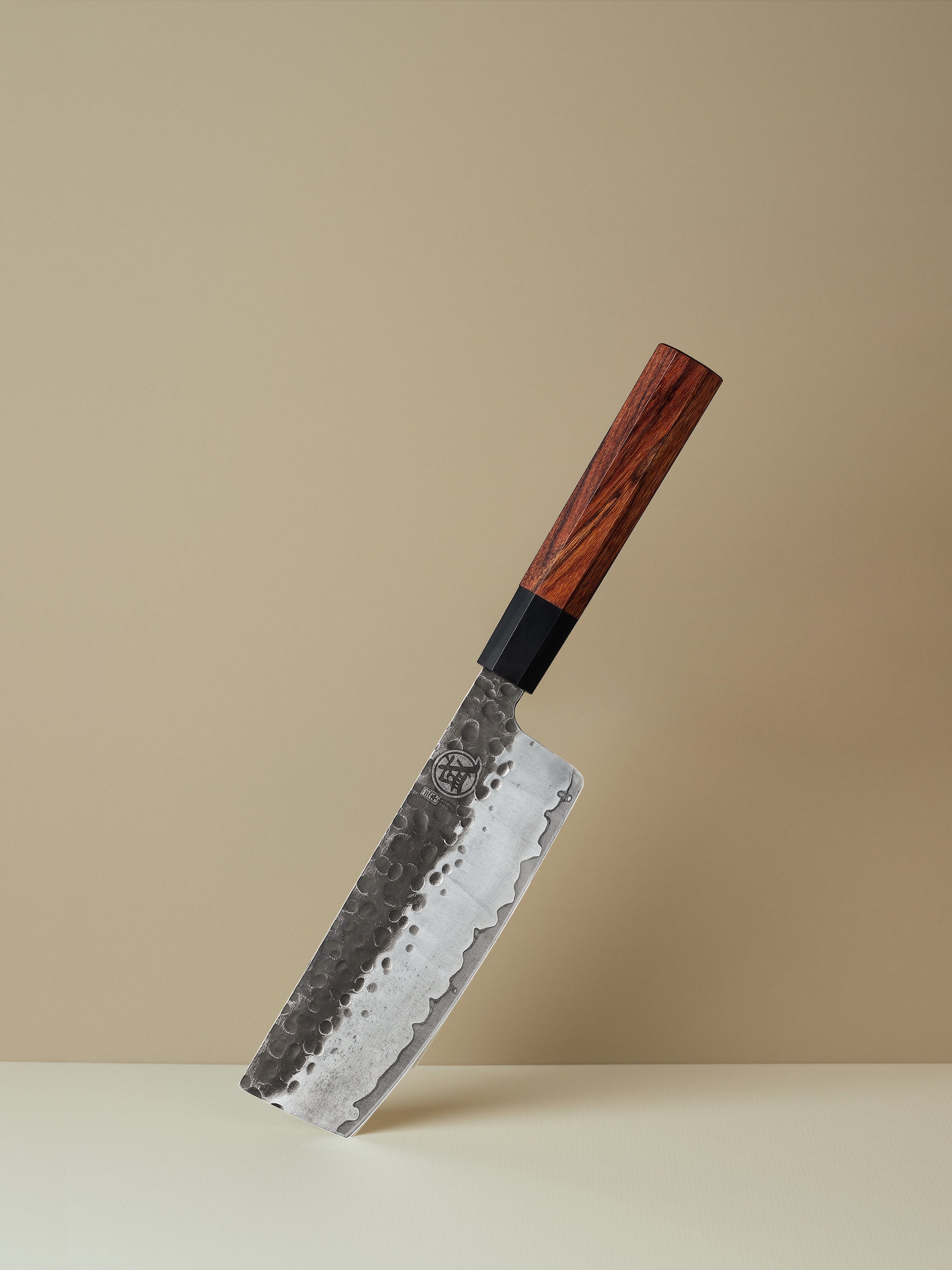 7" Nakiri Chef Knife – Hand Forged Japanese Kitchen Knife