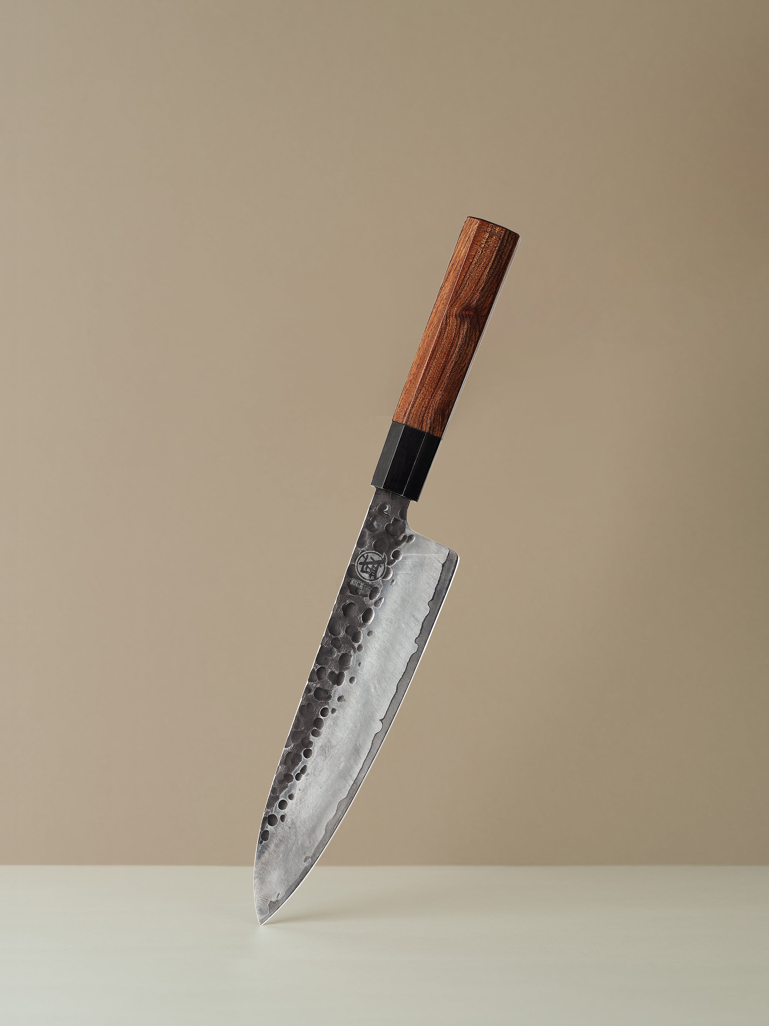 7" Santoku Chef Knife – Hand Forged Japanese Kitchen Knife