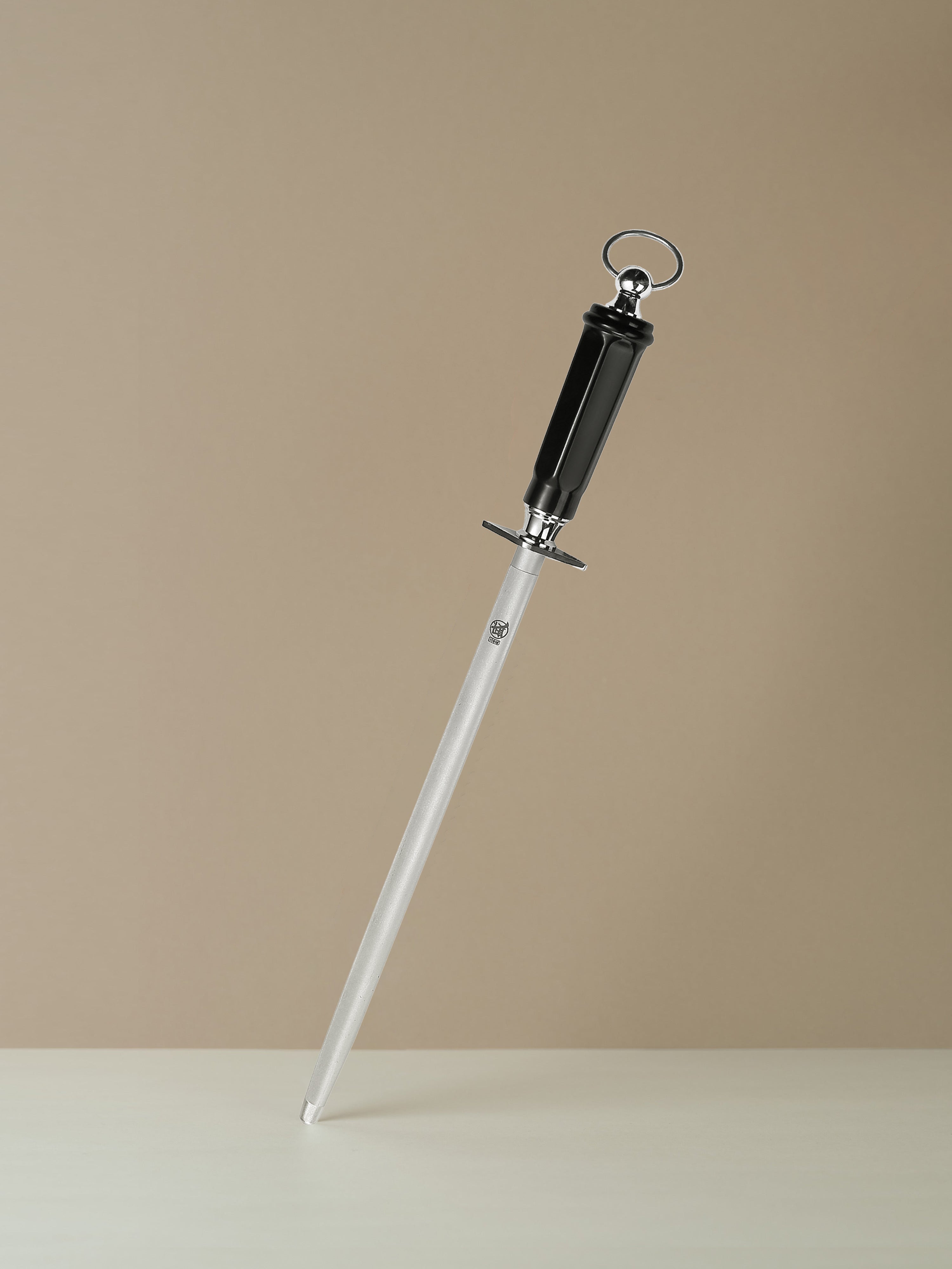 10"/12" Diamond Honing Steel – Round Sharpening Rod with Magnet