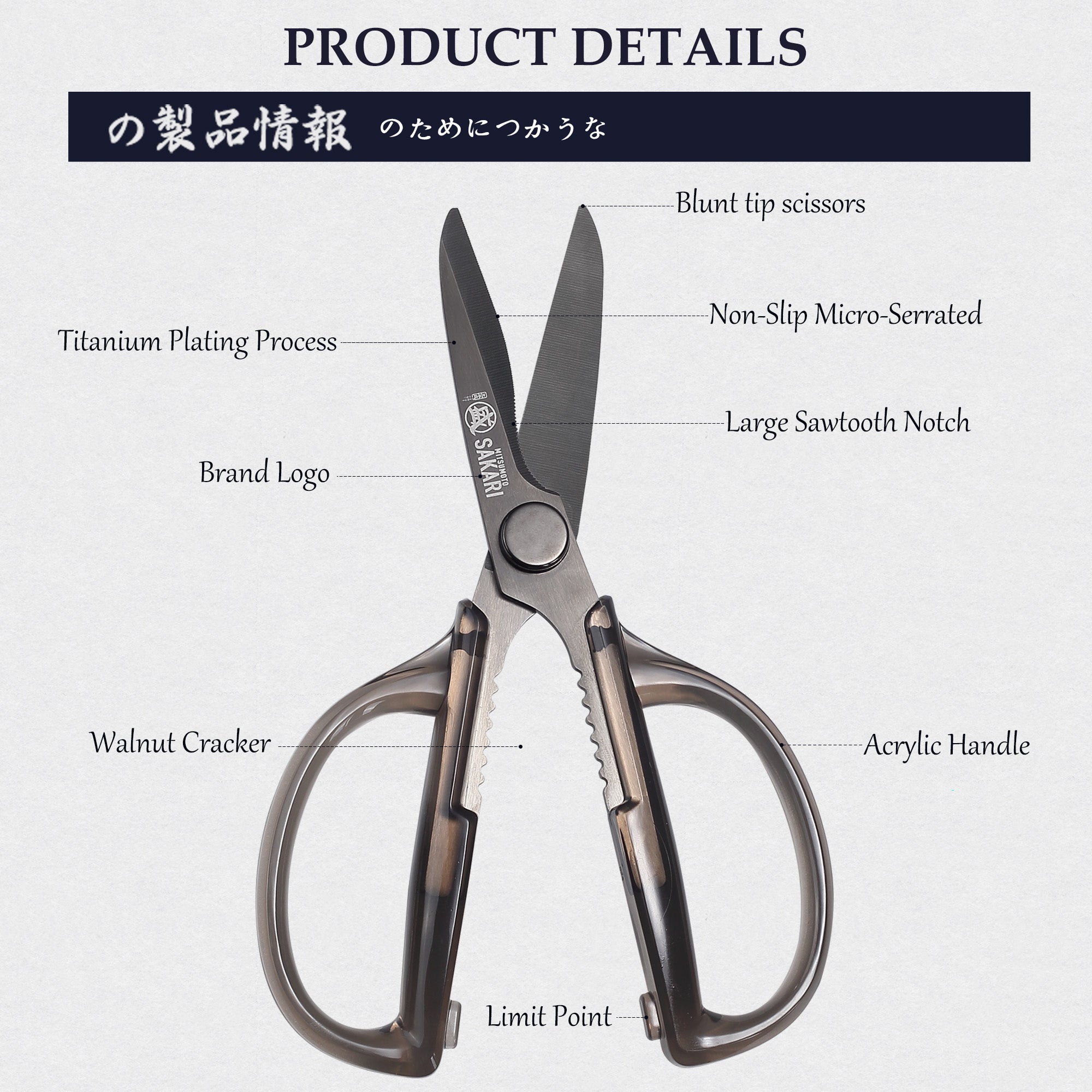 Multi-Function Kitchen Shears